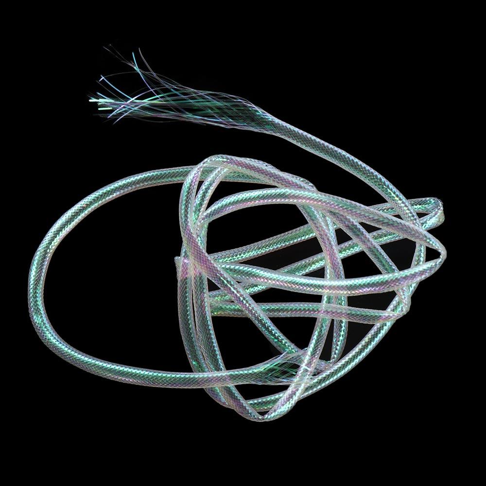 Bait 6mm 8mm Fishing Maylor Tube Fish Scale Body Tube Fly Pearl Maylor Tube Flash Braided Tubes