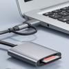 Professional XQD Memory Card Reader Two USB Type C Port For Photography Office Devices Supports 8K Video Transfer