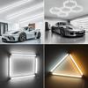 Hospital Garage Lighting Super Bright LED Light Tube T5 (85-265V) -1 Lamp Bulb with Screws Ceiling Mounted