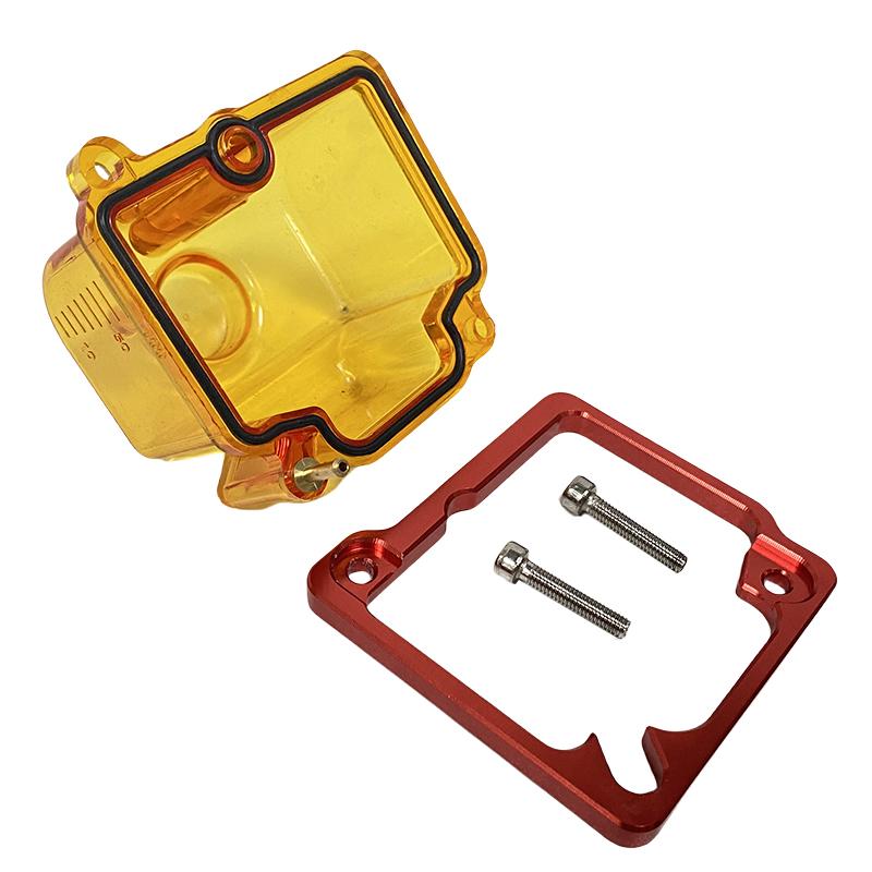 Motorcycle Transparent Carburetor Clear Bottom Float Bowl Oil Cup For PWK Keihin PJ PE PZ KSR EVO VM22 PHBG Carburetor