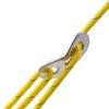4Pcs Outdoor Durable Reflective Wind Rope Fixing Accessory with Buckle for Tent Awning