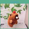 Charming Capybara Water Pig Plush Keychain Bubble Blowing Design For All Ages