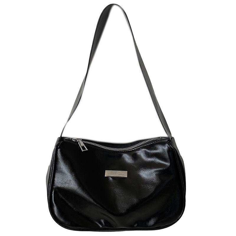 Summer Cute Pu Small Bag Underarm Bag Women S Handbagnewest Korean Style Fashion Simple Retro Shoulder Bag
