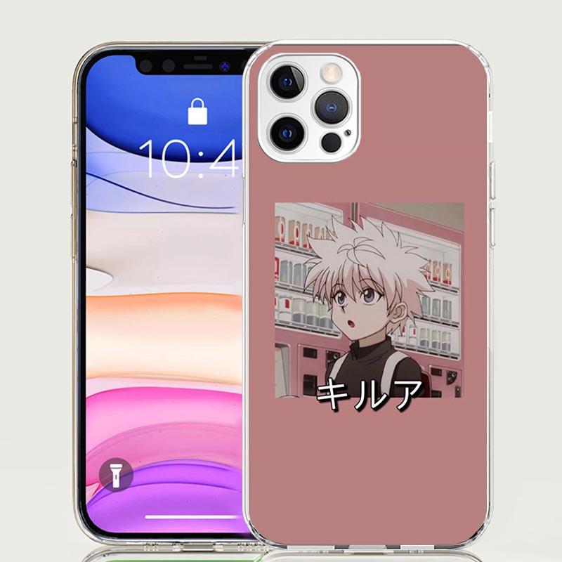 Hunter HXH Killua Phone Case For iPhone 17 Air 16 15 Plus 11 14 Pro Max 13 Mini 12 7 8 + SE Pattern Art Customized Cover 17 Air