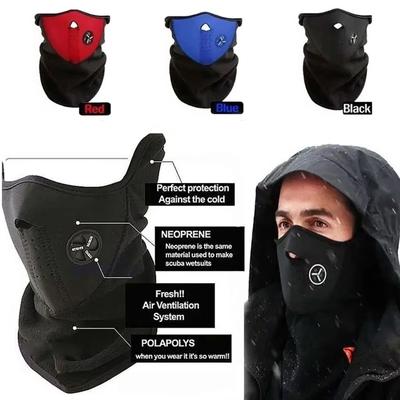 Bicycle Face Mask Headwear Full Mask for Men Women Bike Scarf Mask Neck Wrap Cover Motorcycle Windproof Outdoor Sports Masks