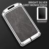 Zinc Alloy For Hongqi Hs5 Hs7 H9 Car Key Case Card Cover Magnetic Metal Protector Shell Keychain Keyless Auto Accessories