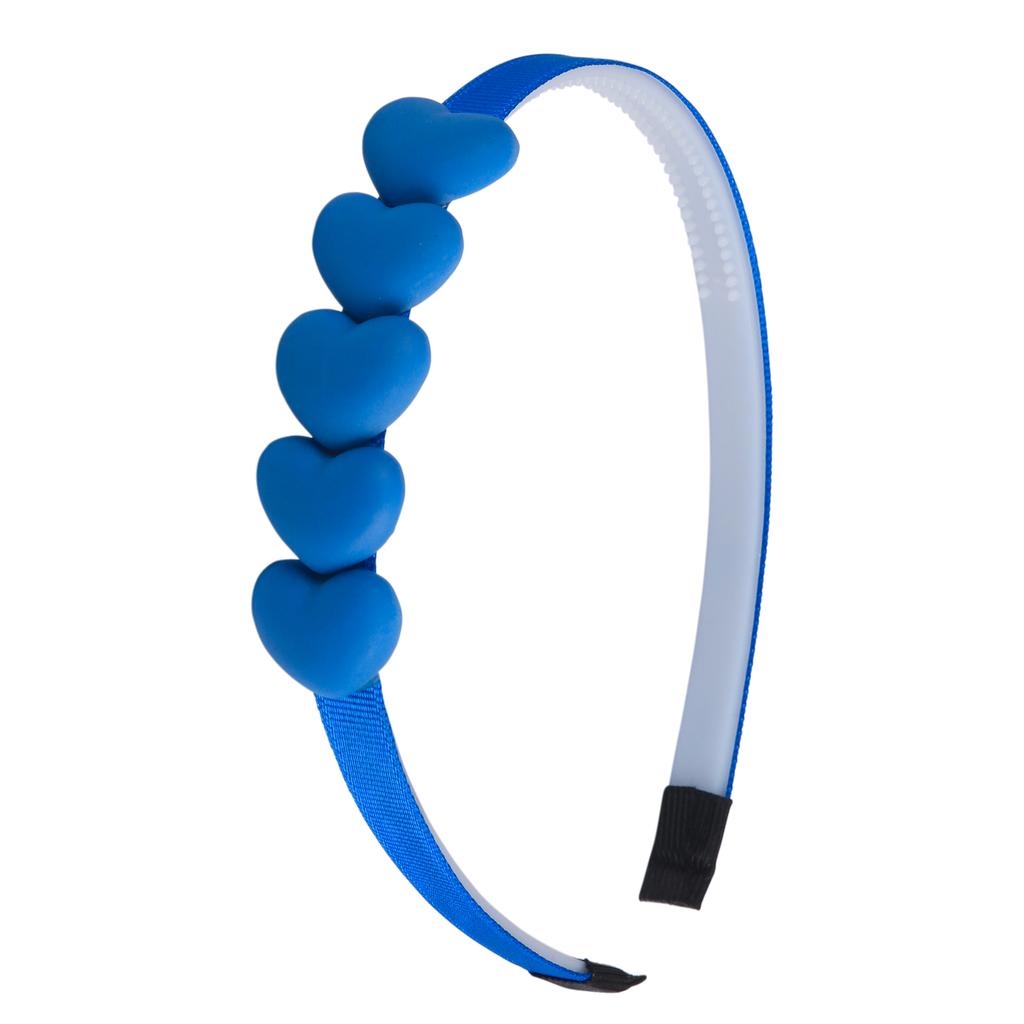 1PC Cute Girls Headbands Plastic Hairbands Matte Heart Shaped Headband Children Kids Hairband Headwear Fashion Hair Aceessories