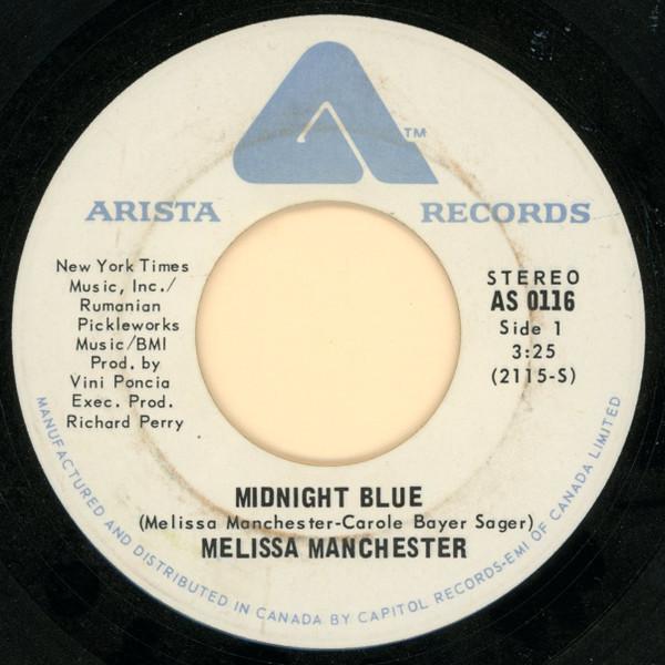 

7inch Record MELISSA MANCHESTER - I Got Eyes AS0116 Arista 1975 Canada Rock Used