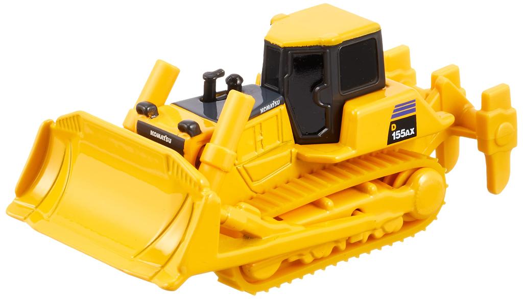TAKARA TOMY Tomica Komatsu Bulldozer Miniature Car Toy for Ages 3 and Up No.056 D155AX-6 (Blister Pack)