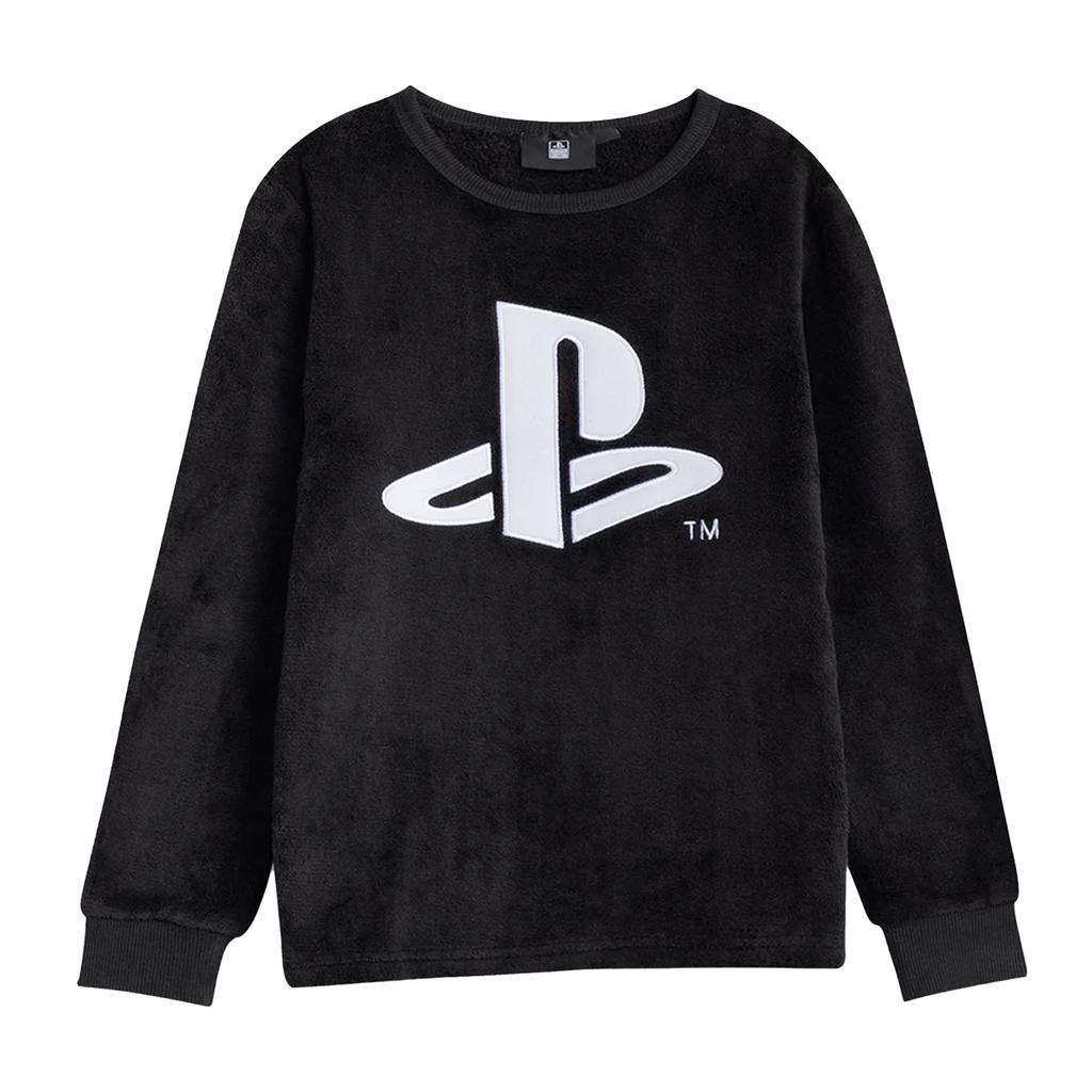 PlayStation Set Pijama Lungă cu Mânecă Lungă și Logo pentru Băieți