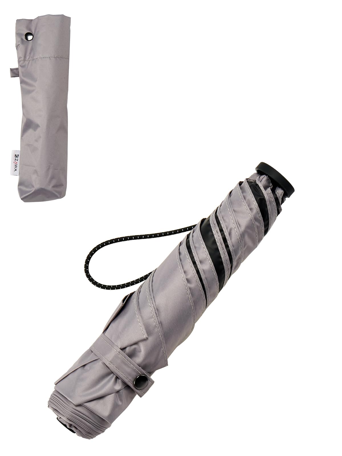 KIZAWA Ultra-Lightweight Carbon Fiber Parasol, 115g-148g, UV Protection, 100% Light Blocking, Folding Parasol, Full Light Blocking, Heat Blocking, Lev