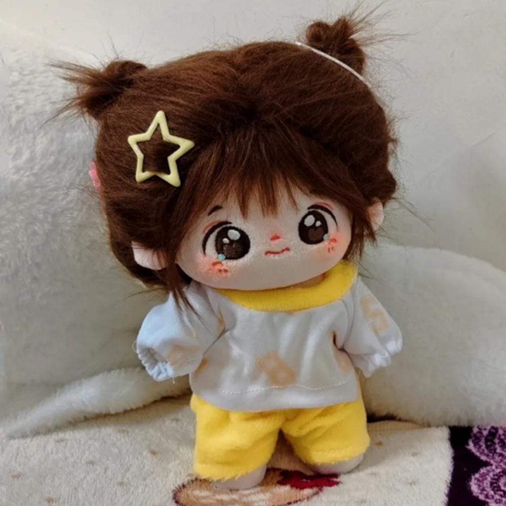 

1 set Fashion 20cm Cotton Doll Clothes With Glasses No Attribute Doll Clothes 20cm Cotton Doll 1 set