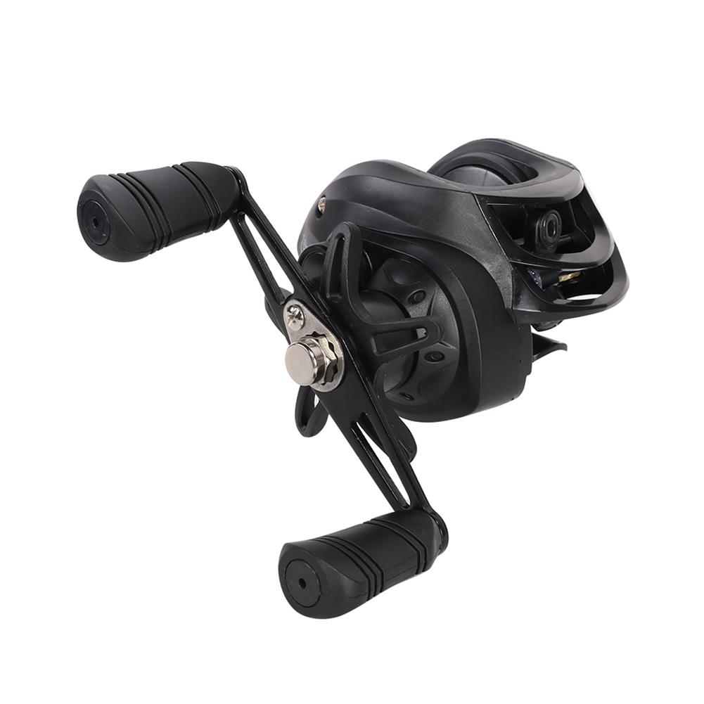 

Fishing Reels Wheel 7.2/1 Gear Ratio Baitcasting Reel Metal Max Drag 10kg Saltwater Freshwater for Beginners Fishing Accessory Right Hand білий