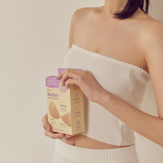 Skinny Five Dupri Air Seamless Nude Bra Half Cup