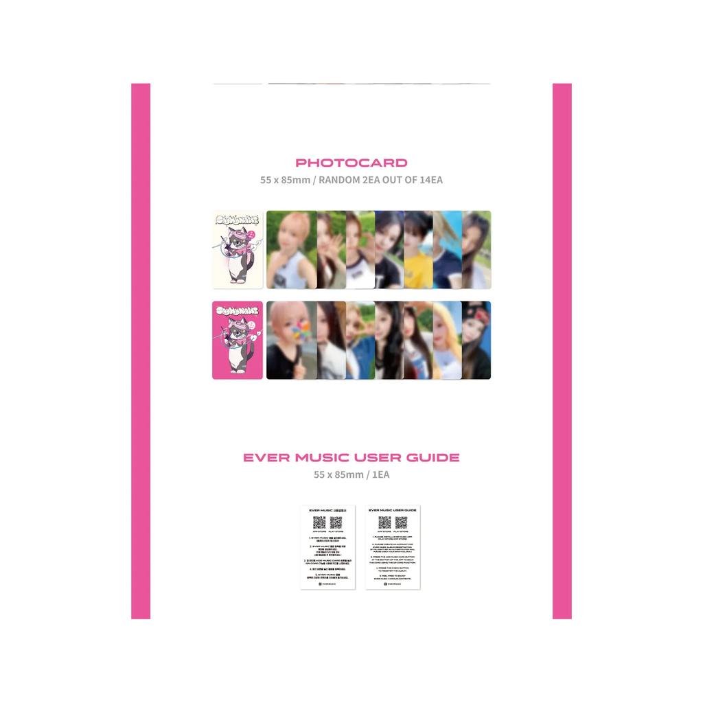 SAY MY NAME - 1st EP Album [SAY MY NAME][EVER MUSIC ALBUM]