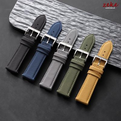 Quick Release Nylon Sailcloth Watch Strap 20mm 22mm Butterfly Buckle Band for Omega for Seiko Watchband New Smartwatch Wristband