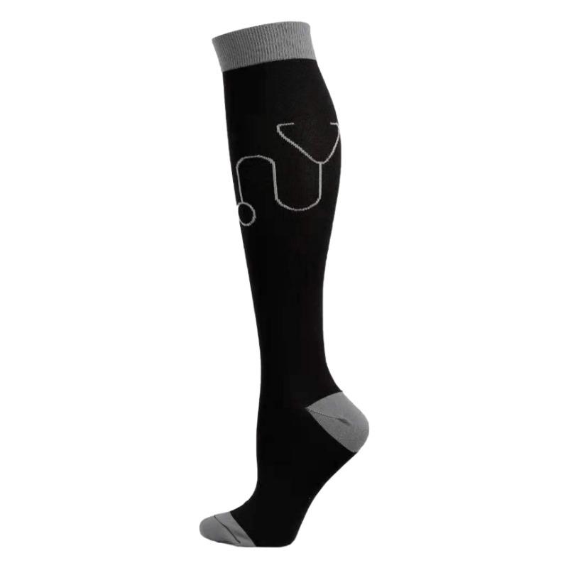 58 Styles Compression Socks for Men and Women Medical Diabetes Varicose Veins Sports Socks for Running Cycling Travel Flight