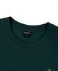 DISTN9NE Basic Small Embroidered Short Sleeve T-Shirt Lq7Tu437_Dark Green