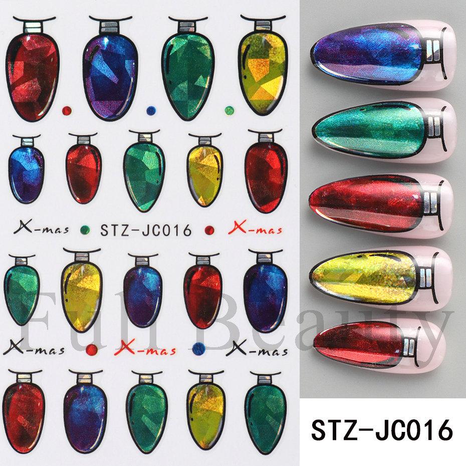 New nail art stickers ins autumn pumpkin retro plaid thorn lines thanksgiving adhesive nail stickers