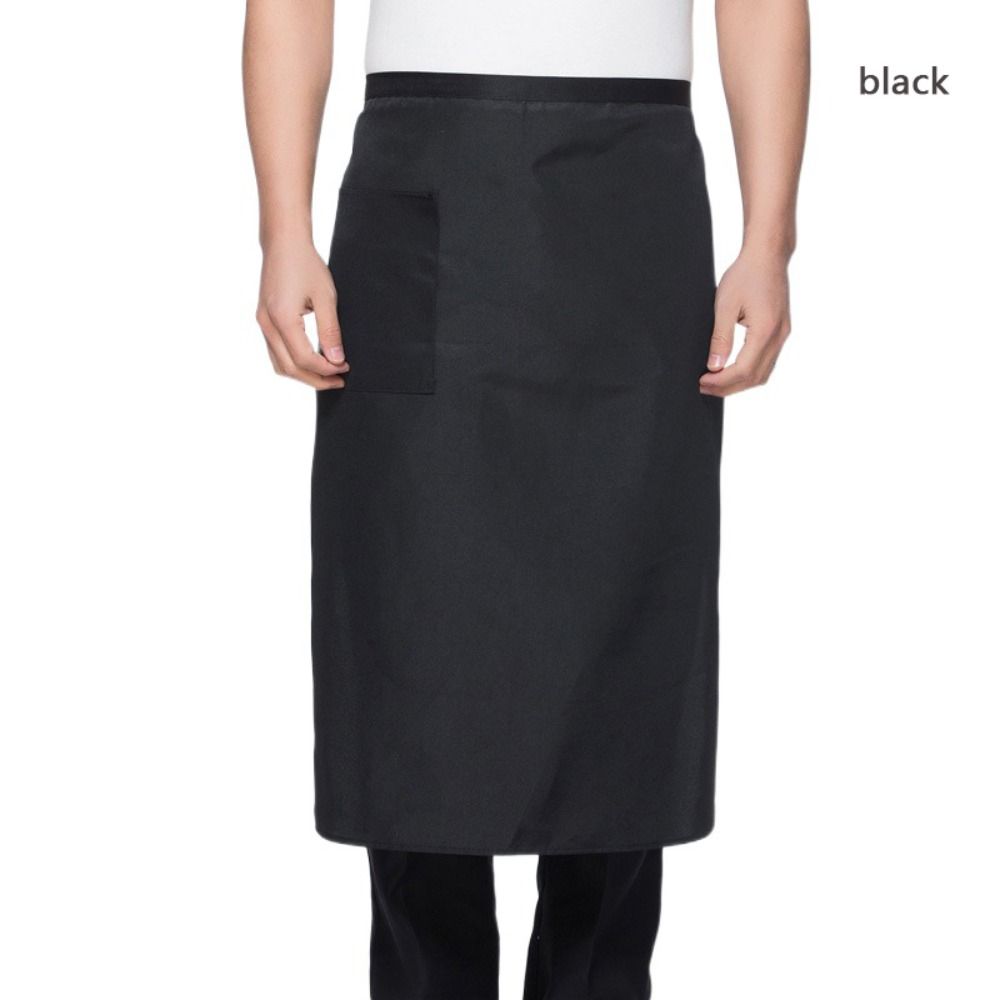 Chef Apron Back Kitchen Chef Apron Half Body Men's Hotel Restaurant Restaurant Kitchen Work Wear Short Work Clothes Thick Apron
