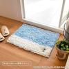 OKA Disney Mall Bath Mat Fits Approximately 45cm X 60cm Blue (Donald Duck)