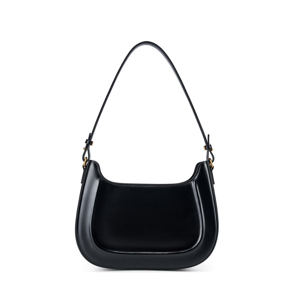 

Сумка-седло Красная сумка Новая кожа Женская сумка На плечо Сумка-мессенджер чёрный