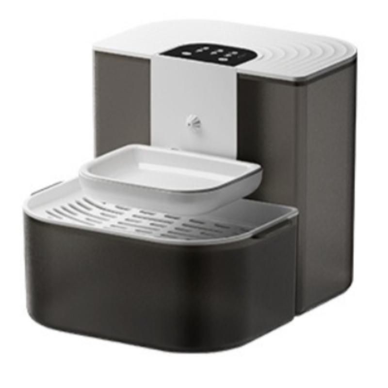 Pet Water Fountain Automatic Smart Cat Drinking Dispenser Large Capacity Wireless Filtered Tilt Waste Separation Warm Feeder Kit