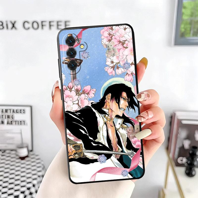 Bleach Kuchiki Byakuya Soft Phone Case for Samsung A17 A37 A57 A16 A26 A36 A56 A15 A25 A35 A55 A14 A24 A34 A54 A13 A23 A33 A53 A