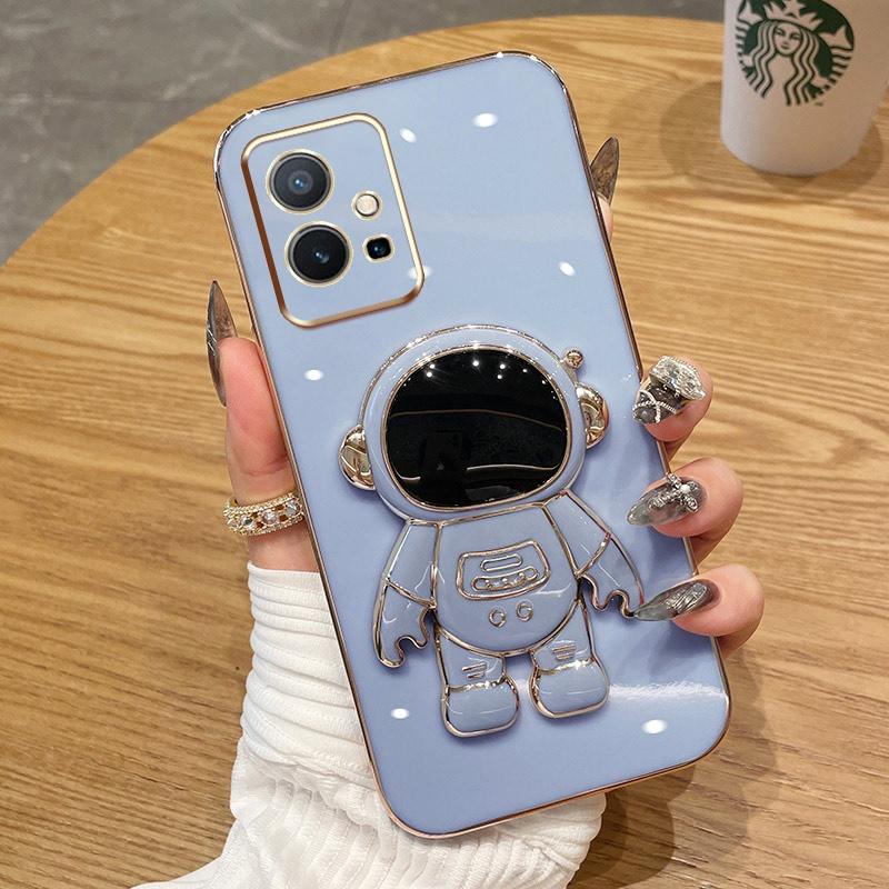 

Для Vivo V29 V27 V27e V25 V25e V21e V21 V20 SE V17 Neo V15 Pro V23e V23 V9 V11 V11i 5G чехол Мягкая силиконовая задняя крышка-кронштейн чехол для телефона For Vivo V11 серый