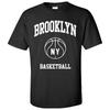 Brooklyn Classic Basketball Bogen Basic Baumwoll-T-Shirt