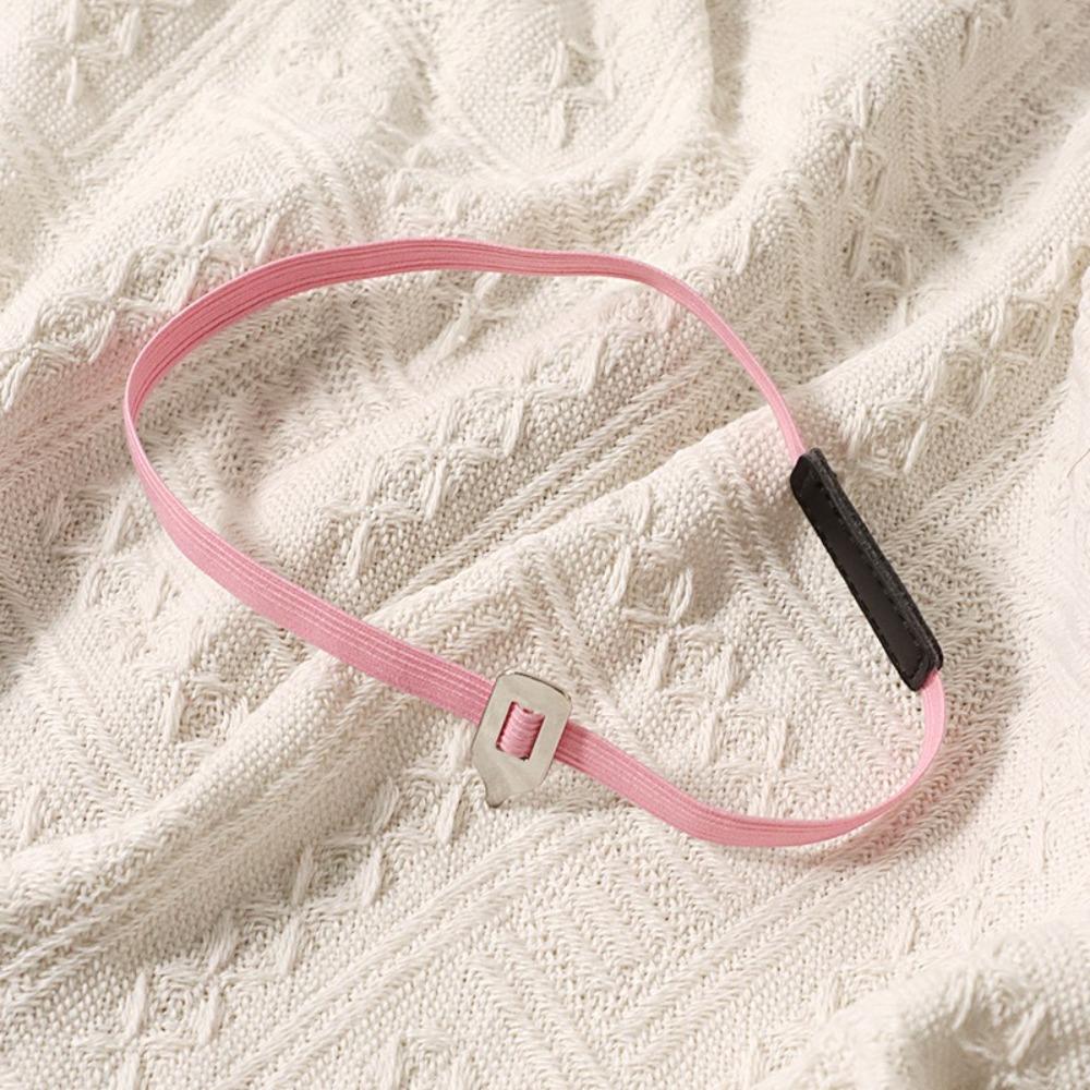 Metal Pointer Elastic Bookmark Elastic Webbing Flexible Strap Bookmark Book Clip  Gift