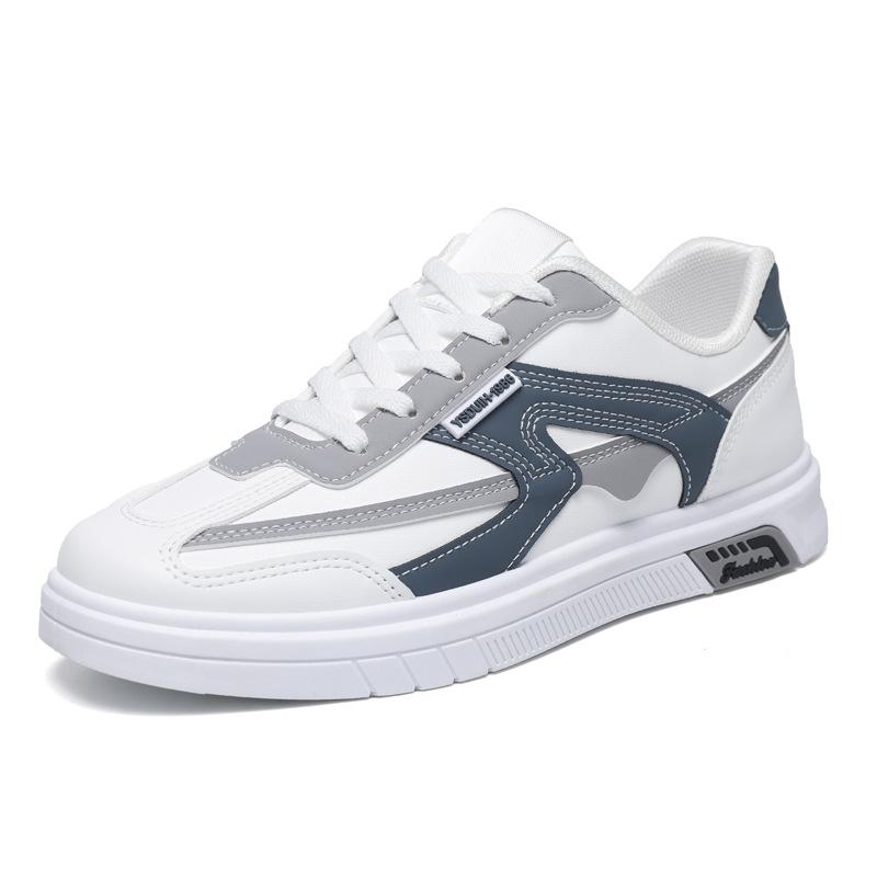 Herrskor sommar ny trend färgmatchning herrars vardagliga boardskor studenter utomhussporter lätta platta vardagsskor