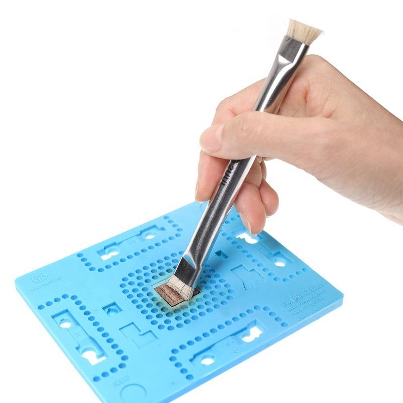 High-Temperature Anti-Static Double Head Cleaning Brush for Mobile Phone PCB BGA Repair Industrial & DIY Customizable