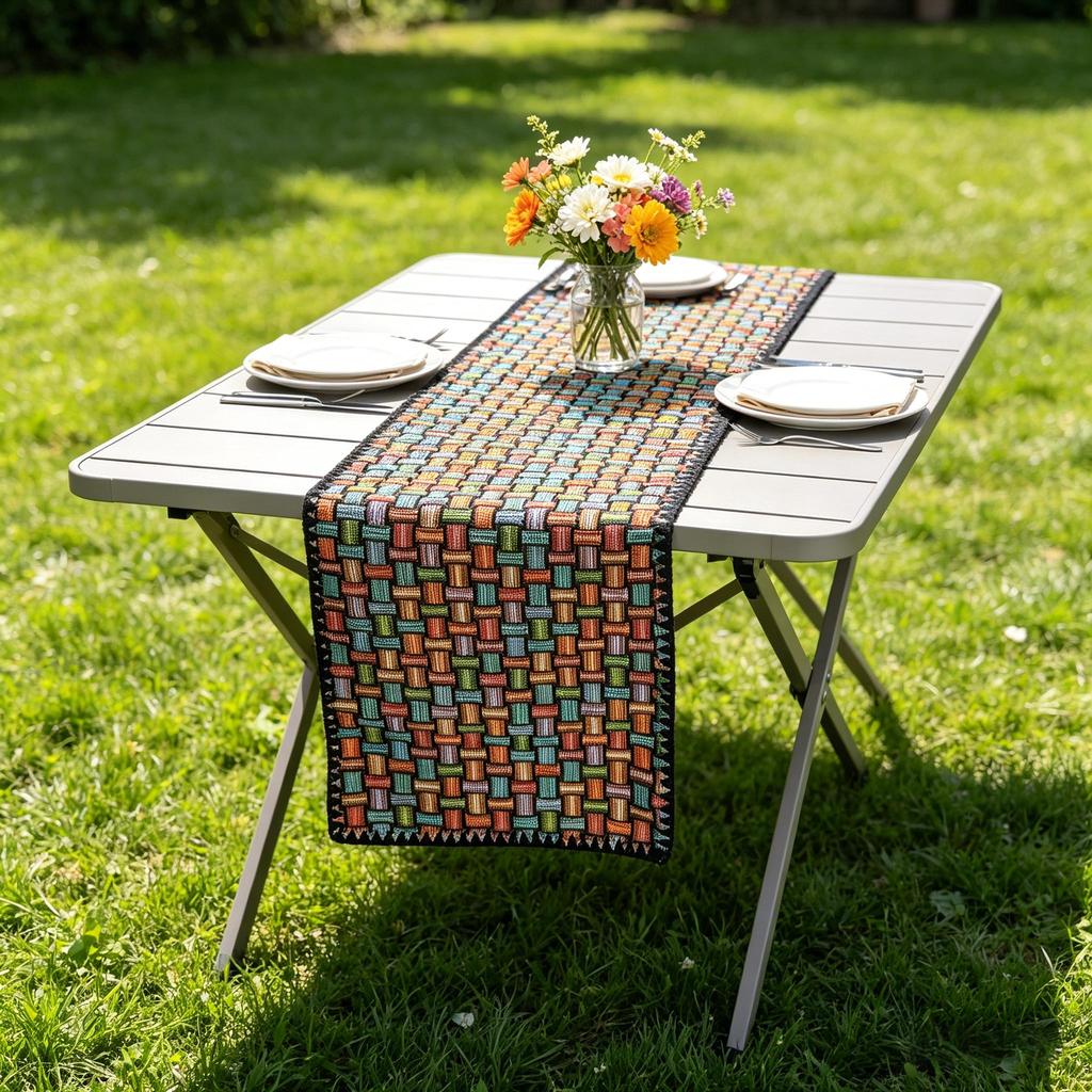 Dining Table, TV Cabinet and Center Table Use Decorative Nordic Premium Cotton Linen Modern Table Runner