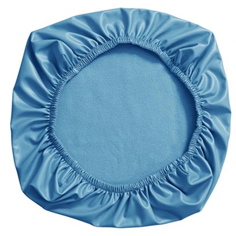 For PU Leather Chair Seat Cover Slipcover Elastic 38-52cm for Home Office Hotel Chair Seat Cover Dining Seat Protector Slipcover