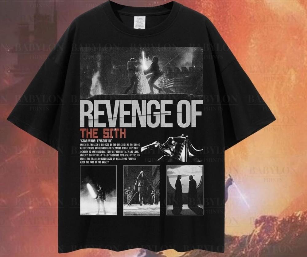 Revenge of the Sith Shirt Anakin Skywalker Shirt Darth Vader Tee New