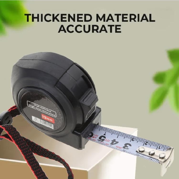 Fluorescent Steel Tape Measure Meter Wear-Resistant Thickened Measurement Ruler