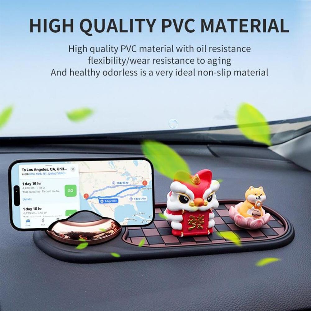 Multifunction Car Anti-Slip Mat Auto Phone Holder Dashboard Car Pad Mat for Phones Keys Gadgets