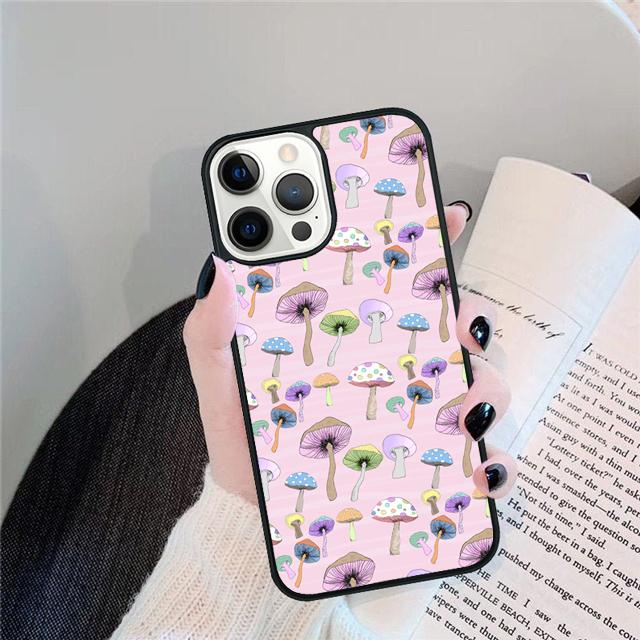 Mushroom Forest Coque Shell For iPhone 17 Air 15 16e 14 13 12 Pro Max 11 Pro Max Plus Phone Case Cover