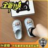 Cute and Sweet Shirley Rose Bow Hole Shoes Women's Summer 2025 Fashion Outer Wear Lace Edge Bag Head Slippers
