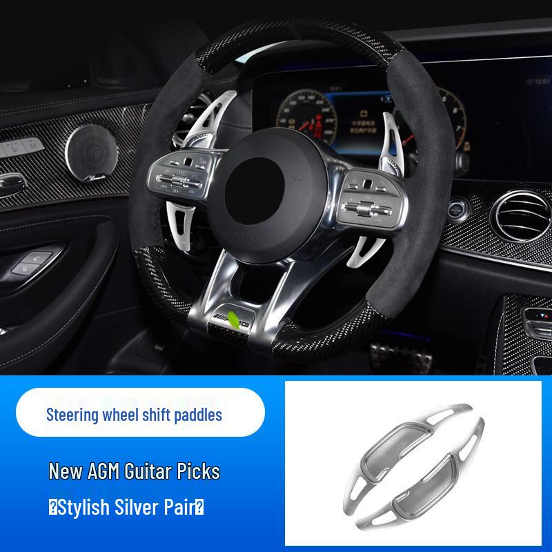 Compatible with Mercedes AMG: A45, CLA45, C63, E53, GLA45, GLB35 - Shift Paddles & Extended Paddles.
