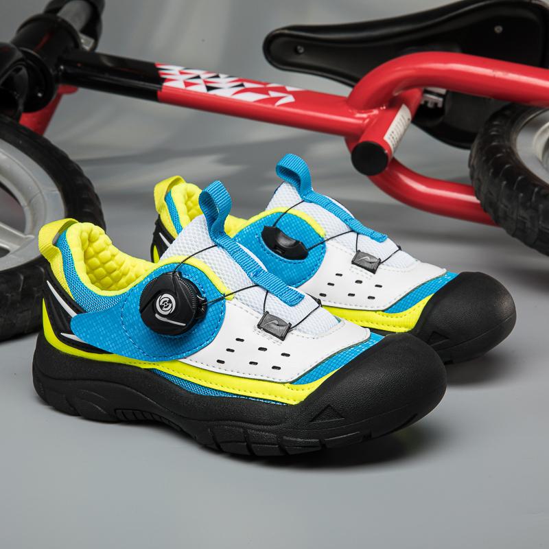 Children's Professional Bicycle Shoes Mtb Balance Bike Sports Shoes Training Anti-skid Mountain Bike Road Shoes Rubber Soles