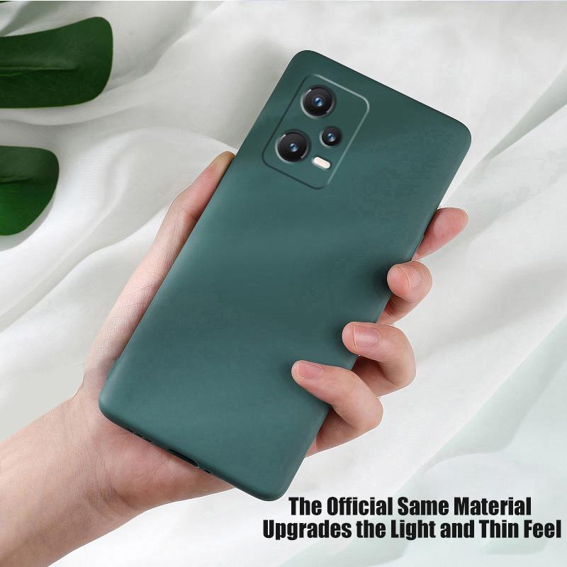 For Poco F6 F5 M6 X6 Pro Phone Case Square Liquid Silicone Cases For Poco X5 F1 F2 M3 M4 X4 X3 F3 F4 GT F6 Pro Shockproof Cover
