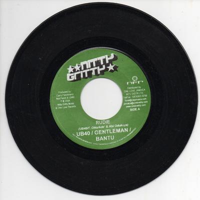 7inch Record GENTLEMAN, BANTU & UB40 / TIPPA IRI - Rudie / Praises NONE Nitty Gritty Re 2004 Jamaica Reggae, Ska & Dub Used