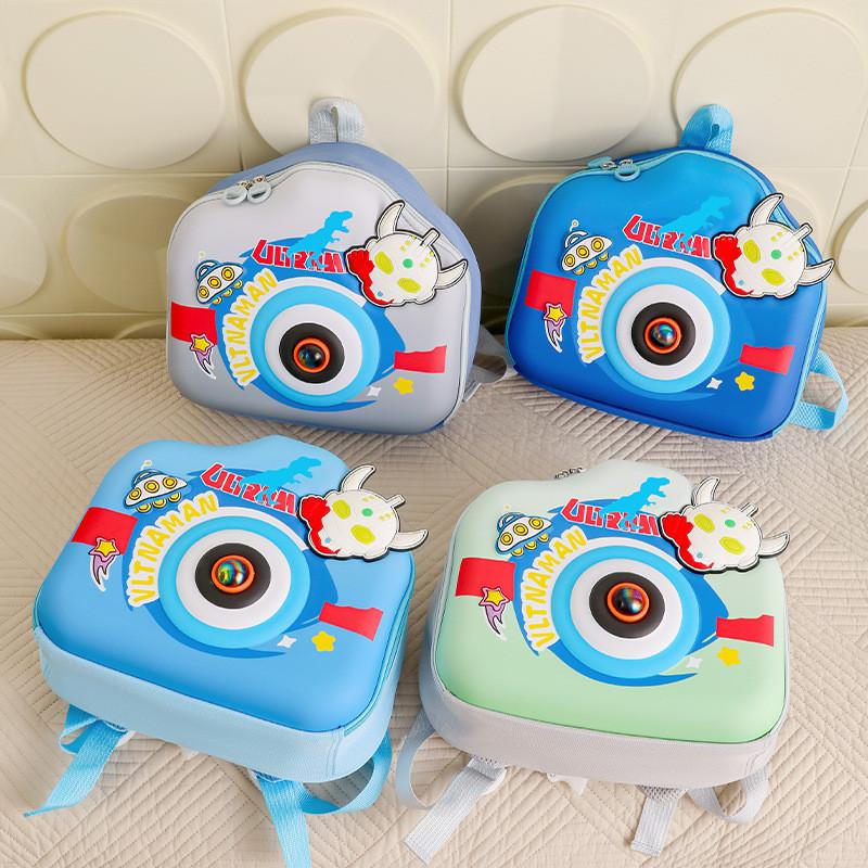 Cartoon Ultraman Kids Backpack With Lightweight Nylon Material For School Use