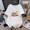 Plus Size Loose Mid-Length Short-Sleeve Women's T-Shirt (200/300/350 Jin)