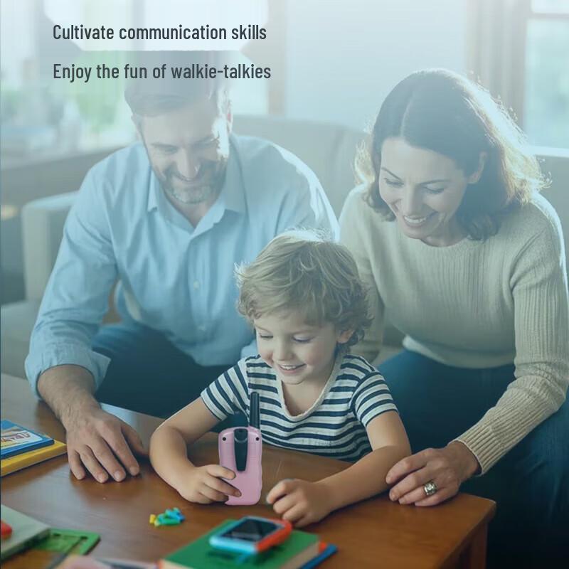 Zchat K10 Дитячі рації з великим радіусом дії, що перезаряджаються - Подвійний набір (версія CN)