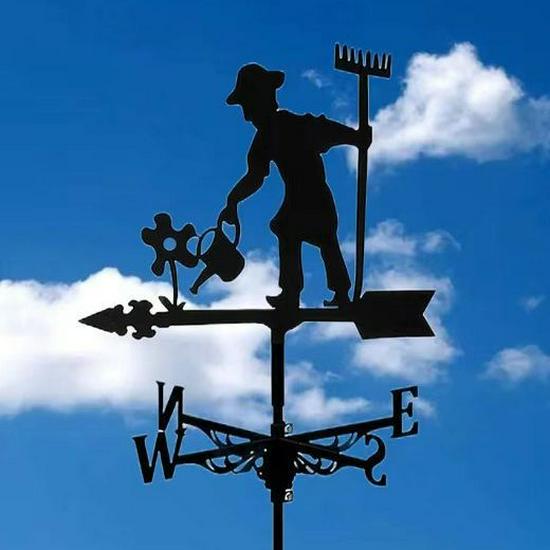 

Флюгер из нержавеющей стали для украшения двора на открытом воздухе