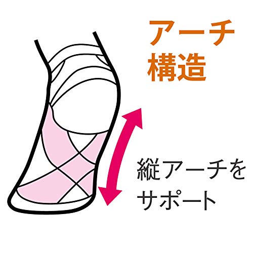 Nursery Arch Support Compression Socks for Nurses, Medical, Office, Women's, 5 Pairs (x 1), Sizes 23-25, Black (5-Pair Set) 9000022A