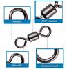 High-Speed Figure 8 Swivel Connector: Strong Pull Fishing Tackle Accessory